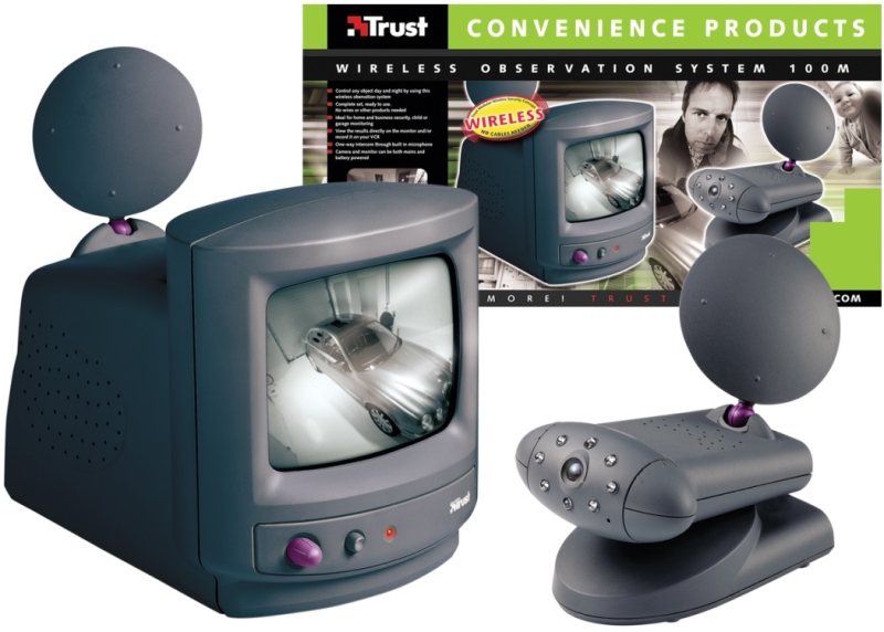 TRUST WIRELESS ALARM TRUST OBSERVATION 100M